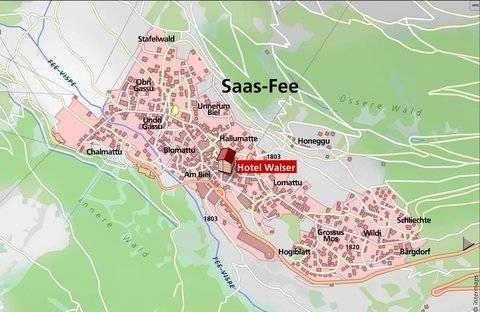 Hostel Walser Saas Fee Dış mekan fotoğraf